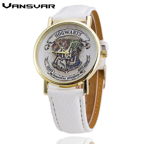 Vansvar Brand HOGWARTS Magic School Watches Fashion Women Wristwatch Casual Luxury Quartz Watches Relogio Feminino 1544