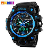 Fashion Sport Super Cool Men's Quartz Digital Watch Men Sports Watches SKMEI Luxury Brand LED Military Waterproof Wristwatches