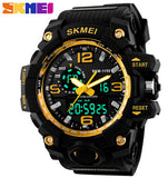 Fashion Sport Super Cool Men's Quartz Digital Watch Men Sports Watches SKMEI Luxury Brand LED Military Waterproof Wristwatches