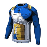 2016 Ball Z Men 3D Dragon Ball Z T Shirt Vegeta Goku Summer Style Jersey 3D  Tops Fashion Clothing Tees Plus