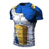 2016 Ball Z Men 3D Dragon Ball Z T Shirt Vegeta Goku Summer Style Jersey 3D  Tops Fashion Clothing Tees Plus