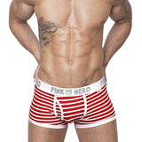 Comfortable Panties Hot Sale Men Male Underwear Men's Boxer Underwear Sexy Striped Cotton Man Underwear Boxer Fringe Underpants