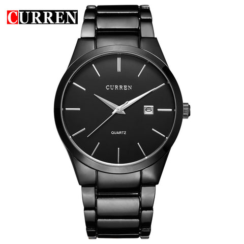 relogio masculino CURREN Luxury Brand  Analog sports Wristwatch  Display Date Men's Quartz Watch Business Watch Men Watch 8106