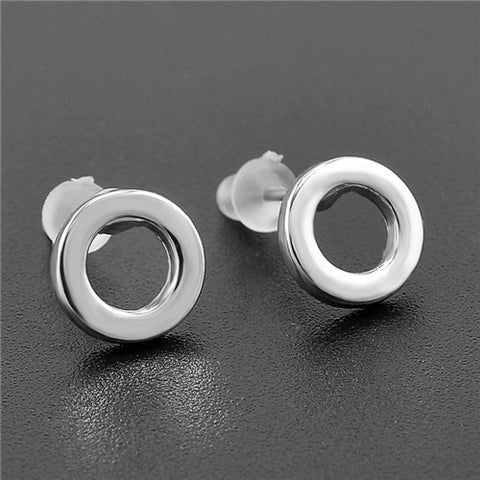 Punk Black Gold Silver Earrings Simple T Bar Earring Women Girl Ear Stud Earrings Fine Jewelry Brincos Bijoux Femme 2016