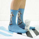 Free Shipping Fashion Art  Cotton Crew Socks  Painting Character Pattern for Women Men Harajuku Design Sox Calcetines Van Gogh