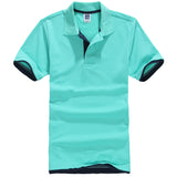 New 2016 Men's Brand Polo Shirt For Men Designer Polos Men Cotton Short Sleeve shirt Brands jerseys golftennis Free Shipping