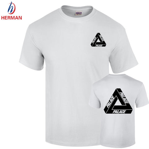 Euro Size,Skateboards Brand Palace T shirt Good Quality Cotton T shirt Men and Women Skate Clothing,Palace T-shirt For Man,GT257