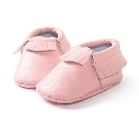 Baby Moccasins 28 Style 0-18 Month Toddler Kids Fringe Tassel PU Leather Shoes Crib Shoes First Walkers