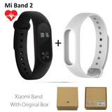 Original Xiaomi Mi Band 1 1S 2 Smart Wristband Mi Fit MiBand 2 Heart Rate Fitness Tracker Pulse Smart Bracelet For IOS Android