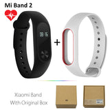 Original Xiaomi Mi Band 1 1S 2 Smart Wristband Mi Fit MiBand 2 Heart Rate Fitness Tracker Pulse Smart Bracelet For IOS Android