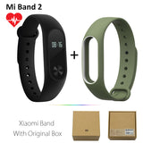 Original Xiaomi Mi Band 1 1S 2 Smart Wristband Mi Fit MiBand 2 Heart Rate Fitness Tracker Pulse Smart Bracelet For IOS Android