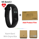 Original Xiaomi Mi Band 1 1S 2 Smart Wristband Mi Fit MiBand 2 Heart Rate Fitness Tracker Pulse Smart Bracelet For IOS Android