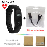 Original Xiaomi Mi Band 1 1S 2 Smart Wristband Mi Fit MiBand 2 Heart Rate Fitness Tracker Pulse Smart Bracelet For IOS Android