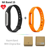 Original Xiaomi Mi Band 1 1S 2 Smart Wristband Mi Fit MiBand 2 Heart Rate Fitness Tracker Pulse Smart Bracelet For IOS Android