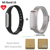 Original Xiaomi Mi Band 1 1S 2 Smart Wristband Mi Fit MiBand 2 Heart Rate Fitness Tracker Pulse Smart Bracelet For IOS Android