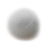 Fluffy Ball Keychain Cute Pompom Simulation Rabbit Fur Ball Key Chain For Car Key Ring Car Bag Pendant Chaveiro Sep23