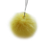 Fluffy Ball Keychain Cute Pompom Simulation Rabbit Fur Ball Key Chain For Car Key Ring Car Bag Pendant Chaveiro Sep23