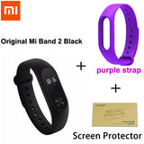 Original Xiaomi Mi Band 2 MiBand 2 With OLED display touchpad Smart heart rate Fitness Bluetooth Wristband Bracelet