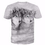 Men Women Harajuku Sexy Rock Prints tshirts Cool Lions Wolf Flag Eagle 3D t shirt Male Female Vintage t shirts tees
