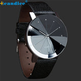 Fabulous NEW Luxury Quartz Sport Military Stainless Steel Dial Leather Band Wrist Watch Men women watch black