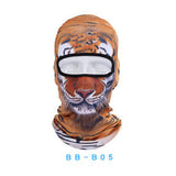 Funny Cat 3D Mask Hat Outdoor Hat Hood Bicycle Warm Neck Face Cap Winter Motorcycle Helmet Cap For Unisex