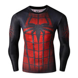 2016New Fashion Fitness Compression Shirt Men Cosplay Male Crossfit Plus Size Bodybuilding Men T shirt 3D Printed Superman Top