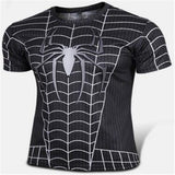 Free shipping 2016 t-shirt Superman/Batman/spider man/captain America /Hulk/Iron Man / t shirt men fitness shirts men t shirts