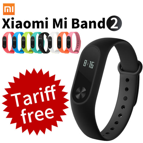 Original Xiaomi Mi Band 2 Smart Fitness Bracelet watch Wristband Miband OLED Touchpad Sleep Monitor Heart Rate Mi Band2 Xiao mi