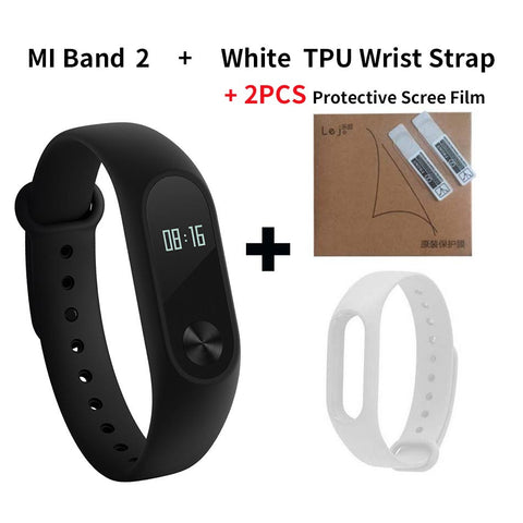 Original Xiaomi Mi Band 2 Smart Fitness Bracelet watch Wristband Miband OLED Touchpad Sleep Monitor Heart Rate Mi Band2 Xiao mi