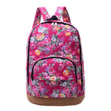 Floral Printing Backpack Women Preppy Style School Bags Women Rucksack Travel Satchel Bags Mochila Feminina Canvas Backpack