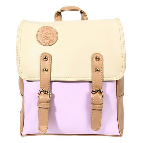 Fashion Women PU Leather Backpacks College Style Schoolbags For Teenagers Girls Backpack Women's Shoulder Bags mochila feminina