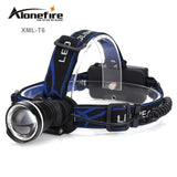 AloneFire HP87 cree led Headlight Cree XM-L T6 LED 2000LM cree led Headlamp light Head Lamp Torch LED Fishing Flashlights Torch