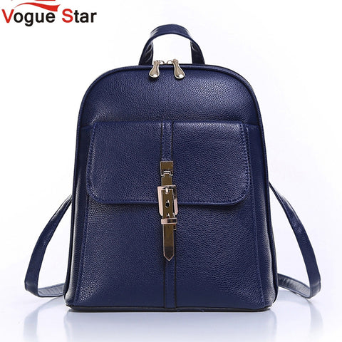 Vogue Star 2017 backpacks women backpack school bags students backpack ladies women's travel bags leather package YA80-173