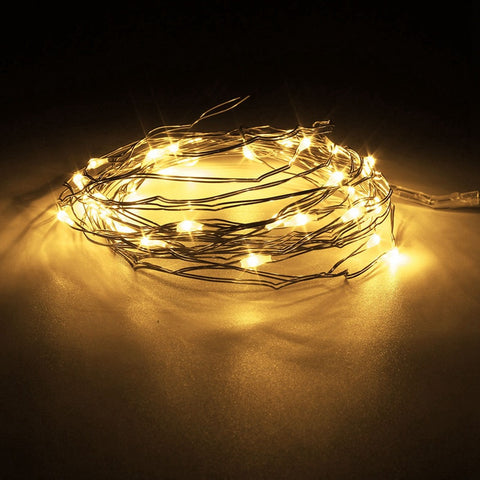 300CM Multicolor Mini LED String Lights Battery Operated Copper Wire LED Fairy Light For Christmas Weeding Party Decor DC3V