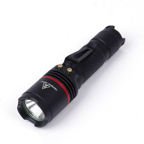 Elfeland Aluminium alloy Waterproof  3 Modes 4.2V  Tourch Led Flashlight  by AA or 14500 Batteries For Camping Hiking