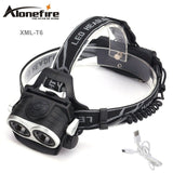 AloneFire HP78 headlamp CREE L2 LED 2500Lm 3 mode Zoomable Waterproof Headlight Head lamp Flashlight Head Lamp