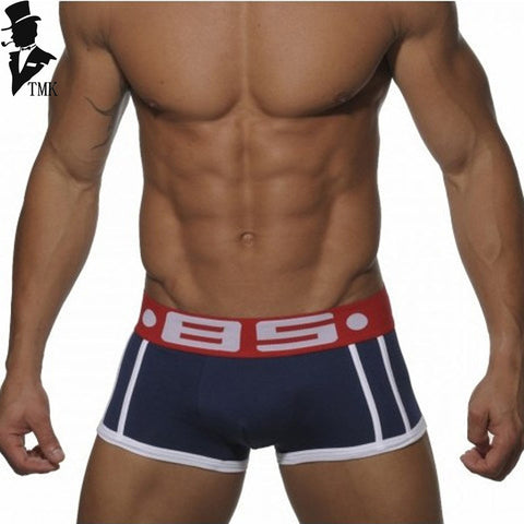 2016 pouplar brand  BS mens boxers cotton sexy men underwear mens underpants male panties shorts U convex pouch for gay