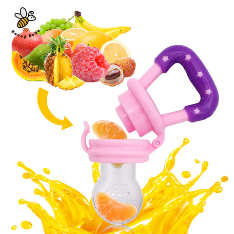 1Pcs Baby Pacifier Fresh Food Milk Nibbler Feeder Kids Nipple Feeding Safe Baby Supplies Nipple Teat Pacifier Bottles