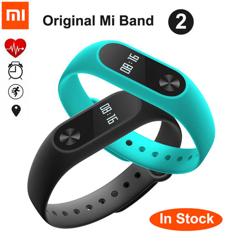 Original Xiaomi Mi Band 2 MiBand 2 With OLED display touchpad Smart heart rate Fitness Bluetooth Wristband Bracelet