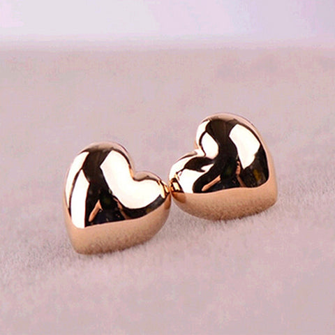 ES358  Fashion Simple Vintage Heart Stud Earrings Wholesales Factory Direct Sales Jewelry Accessories