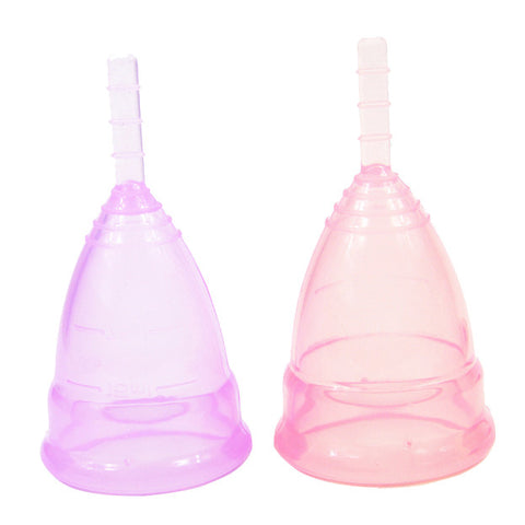 retail menstrual cup for women feminine hygiene product medical grade silicone vagina use small or big size for choose anner cup